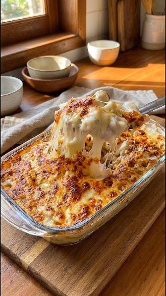 Oven Baked Chicken Pasta